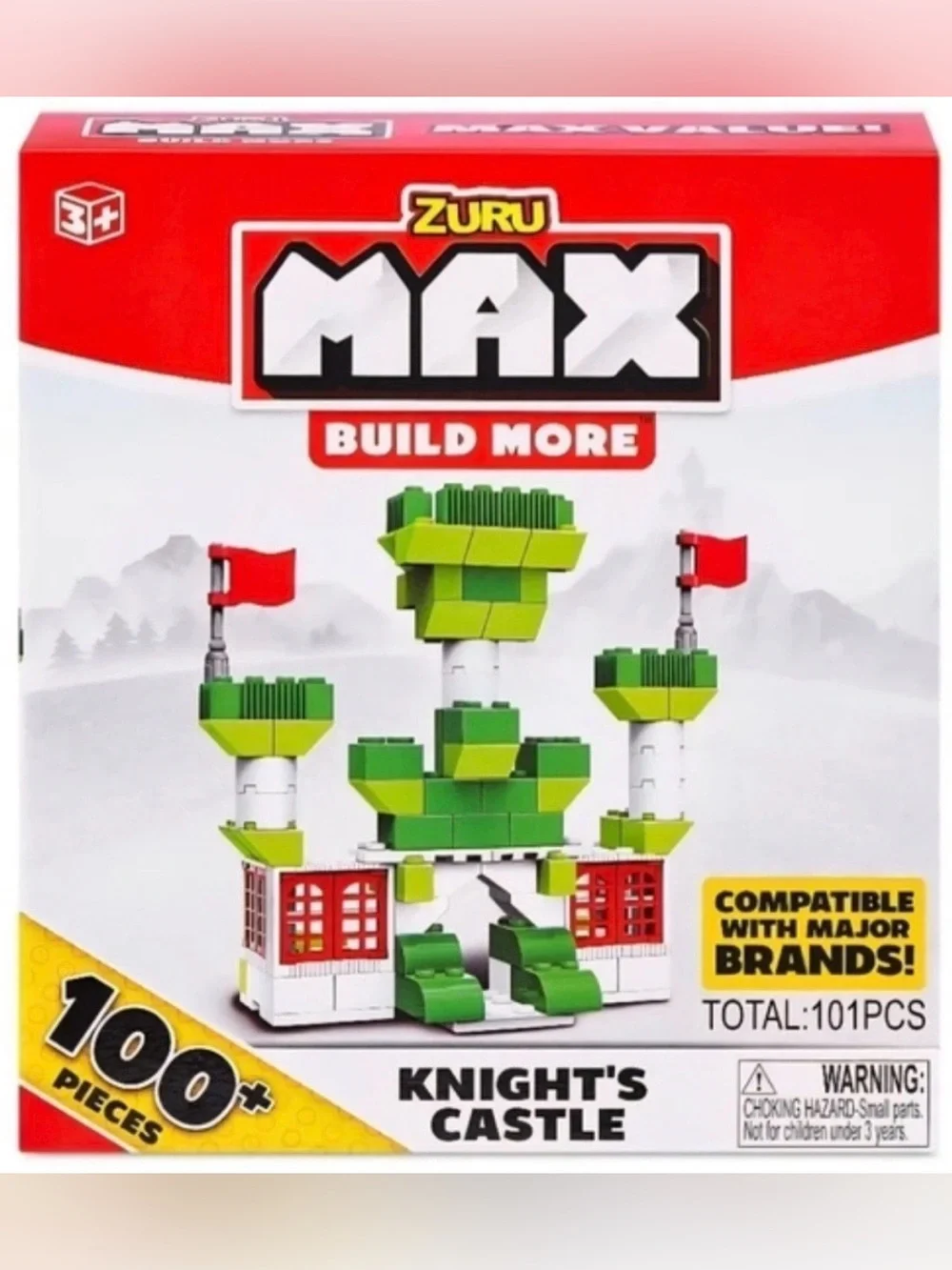 MAX Knight's Castle Building Set - Green